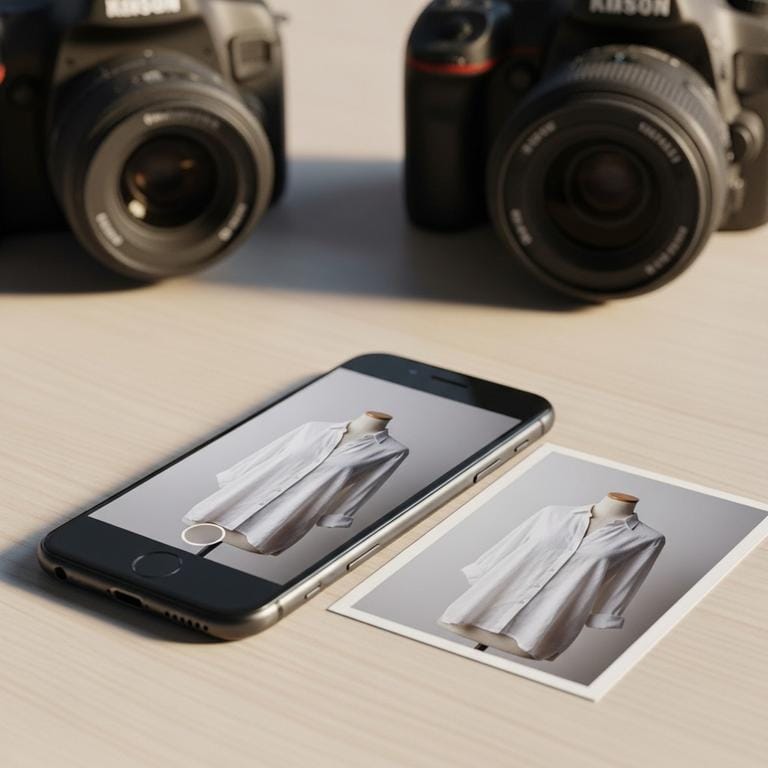 Cómo Tomar Fotos de Ropa Atractivas con tu Celular smartphone-fotografia-profesional-ropa-sin-camara-cara